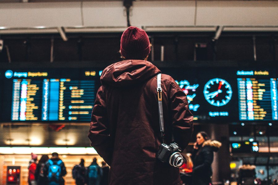 Person in an Airport